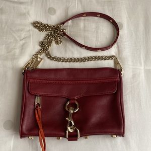 Rebecca Minkoff Mini MAC purse - Burgundy